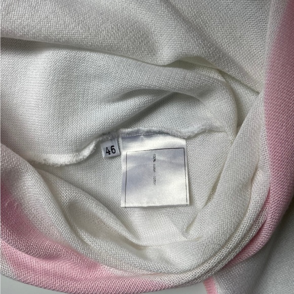 Chanel Circa 2000 White & Pink Knit Top - Picture 8 of 8